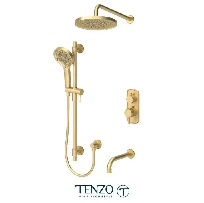 Tenzo Alyss 3 functions Shower Faucet With Tub Spout ALYT33-501145 - Plumbing Market