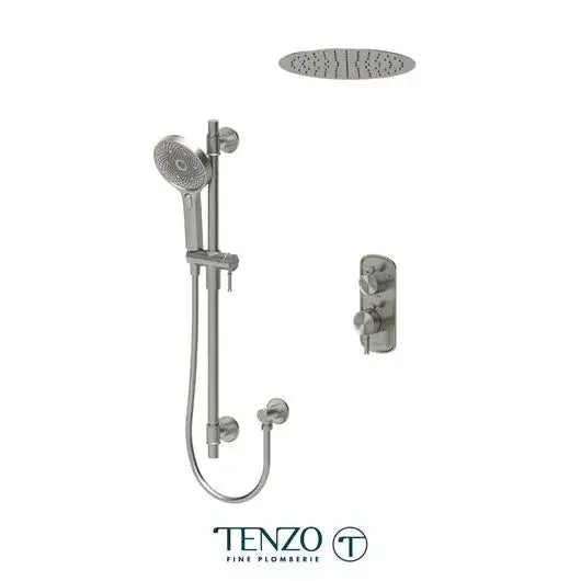 Tenzo Alyss Ceiling Mount Head Shower Kit 2 Functions ALYPB32-21165