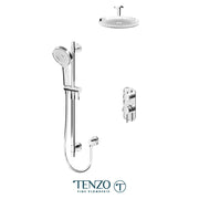 Tenzo Alyss Ceiling Mount Shower kit 2 functions ALYPB32-21134 - Plumbing Market