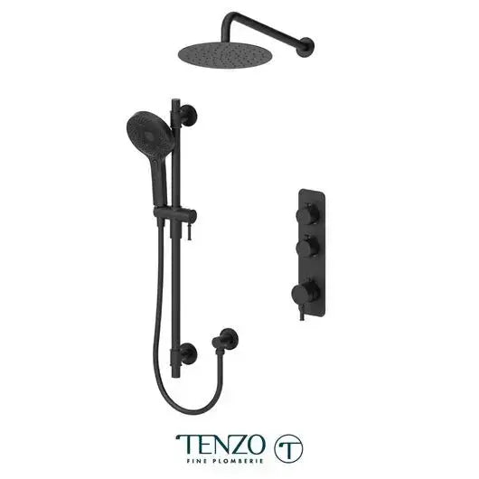 Tenzo Alyss Extenza kit 2 functions with 10 inch wall mounted head - ALYT42-20111