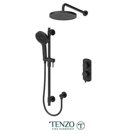 Tenzo Alyss Pressure Balanced Shower kit 2 functions ALYPB32-20114 - Plumbing Market