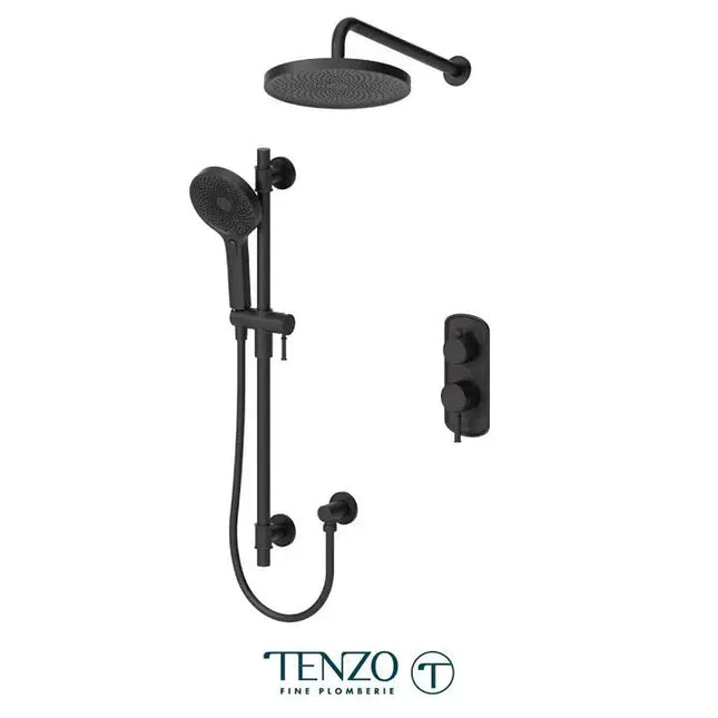 Tenzo Alyss Pressure Balanced Shower kit 2 functions ALYPB32-20114 - Plumbing Market