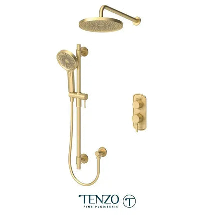 Tenzo Alyss Pressure Balanced Shower kit 2 functions ALYPB32-20114 - Plumbing Market