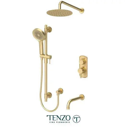 Tenzo Alyss Shower Kit 3 Functions with 10 Inch Shower Head - ALYT33-501115