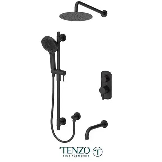 Tenzo Alyss Shower Kit 3 Functions with 10 Inch Shower Head - ALYT33-501115