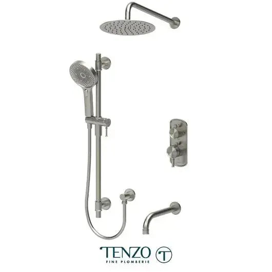 Tenzo Alyss Shower Kit 3 Functions with 10 Inch Shower Head - ALYT33-501115