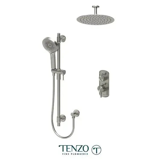 Tenzo Alyss Thermostatic Ceiling Mount Shower Kit ALYT32-21132