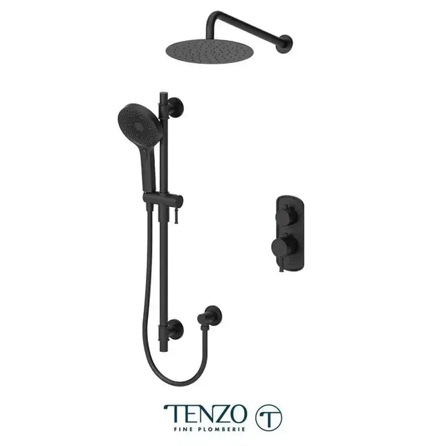 Tenzo Alyss Thermostatic Shower Kit 2 Functions ALYT32-20111 - Plumbing Market