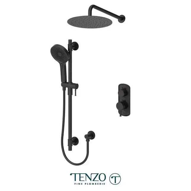 Tenzo Alyss Thermostatic Shower Kit 2 Functions ALYT32-20112 - Plumbing Market
