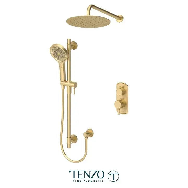 Tenzo Alyss Thermostatic Shower Kit 2 Functions ALYT32-20112 - Plumbing Market