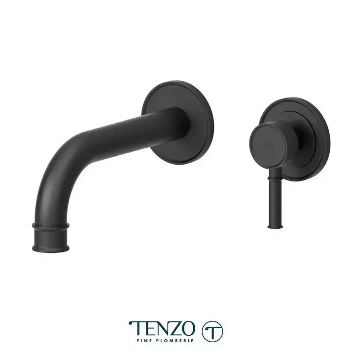 Tenzo Alyss Wall Mount Bathroom Faucet With Pop Up Drain - Plumbing Market
