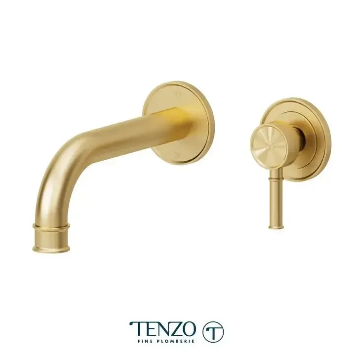 Tenzo Alyss Wall Mount Bathroom Faucet With Pop Up Drain - Plumbing Market