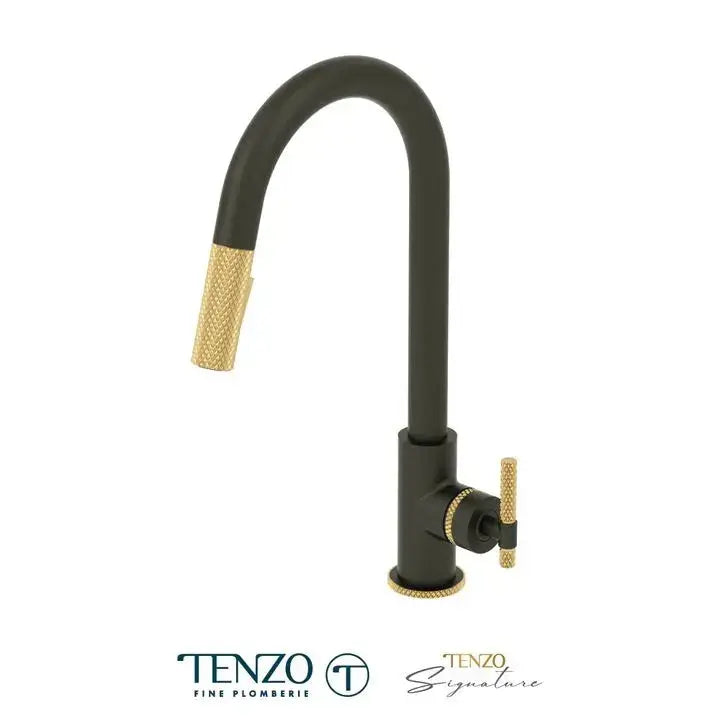 Tenzo BELLACIO-C Kitchen Faucet With Pull Out Spray - Plumbing Market