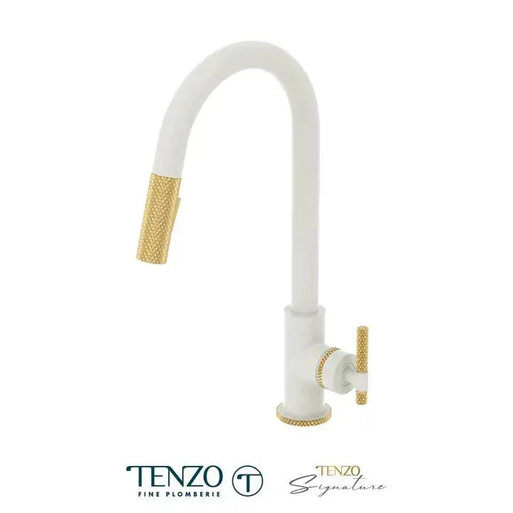 Tenzo BELLACIO-C Kitchen Faucet With Pull Out Spray - Plumbing Market