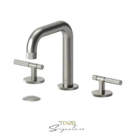 Tenzo Belacio F 8 Inch Widespread Bathroom Faucet With Drain - Plumbing Market