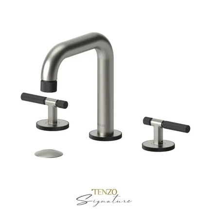 Tenzo Belacio F 8 Inch Widespread Bathroom Faucet With Drain - Plumbing Market