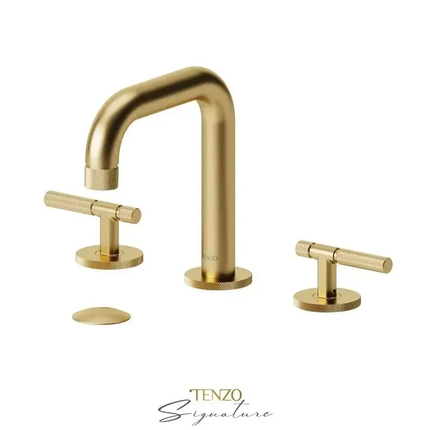 Tenzo Belacio F 8 Inch Widespread Bathroom Faucet With Drain - Plumbing Market