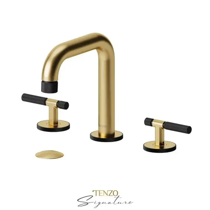 Tenzo Belacio F 8 Inch Widespread Bathroom Faucet With Drain - Plumbing Market