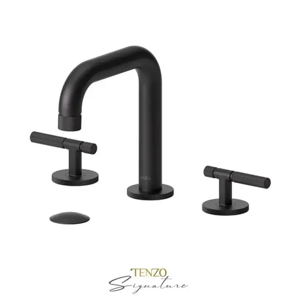 Tenzo Belacio F 8 Inch Widespread Bathroom Faucet With Drain - Plumbing Market