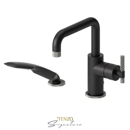 Tenzo Bellacio-C 2 Piece Deck Mount Tub Filler BE31-C - Plumbing Market