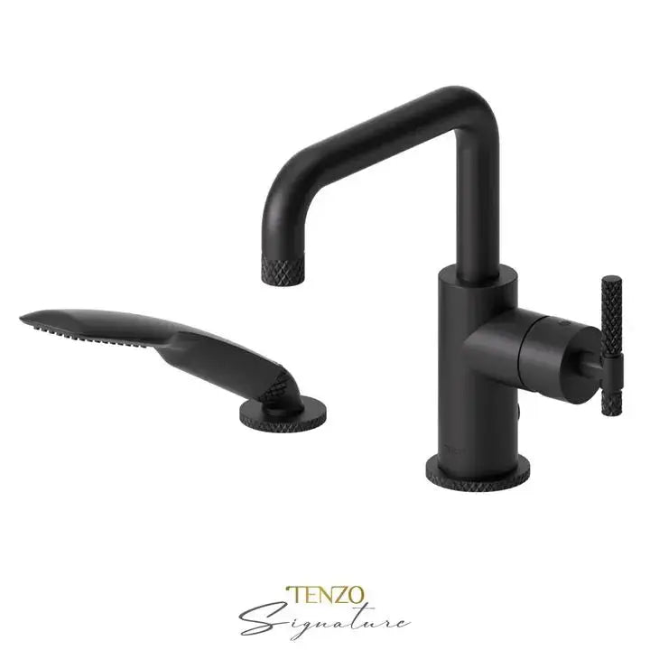 Tenzo Bellacio-C 2 Piece Deck Mount Tub Filler BE31-C - Plumbing Market
