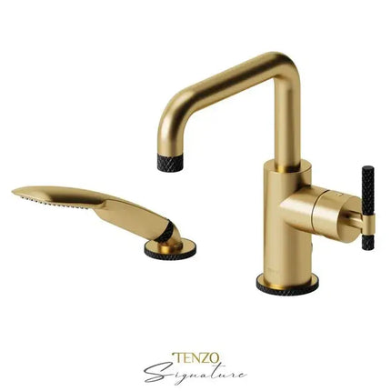 Tenzo Bellacio-C 2 Piece Deck Mount Tub Filler BE31-C - Plumbing Market