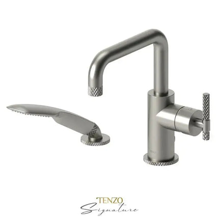 Tenzo Bellacio-C 2 Piece Deck Mount Tub Filler BE31-C - Plumbing Market