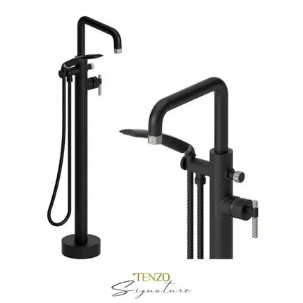 Tenzo Bellacio-C Freestanding Tub Filler Faucet BE52-C - Plumbing Market
