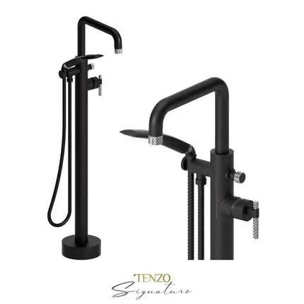 Tenzo Bellacio-C Freestanding Tub Filler Faucet BE52-C - Plumbing Market