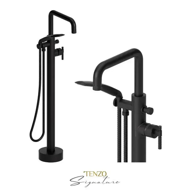 Tenzo Bellacio-C Freestanding Tub Filler Faucet BE52-C - Plumbing Market