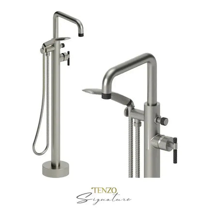 Tenzo Bellacio-C Freestanding Tub Filler Faucet BE52-C - Plumbing Market