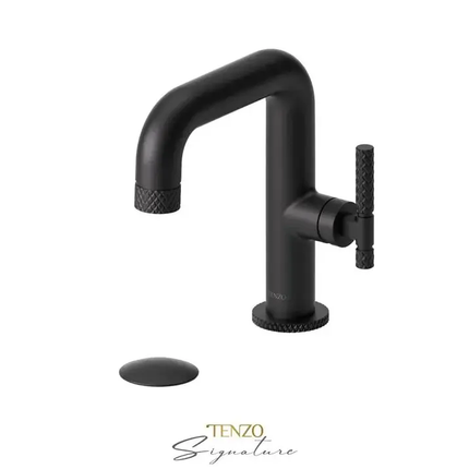 Tenzo Bellacio-C Single Hole Bathroom Faucet With Drain BE10-C - Plumbing Market