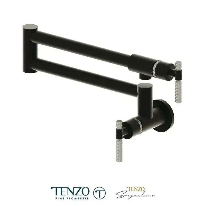 Tenzo Bellacio-C Wall Mount Pot Filler Lever Handles BE160-C - Plumbing Market