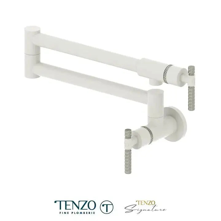 Tenzo Bellacio-C Wall Mount Pot Filler Lever Handles BE160-C - Plumbing Market