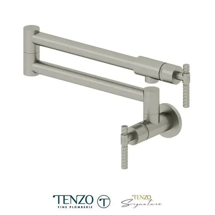 Tenzo Bellacio-C Wall Mount Pot Filler Lever Handles BE160-C - Plumbing Market