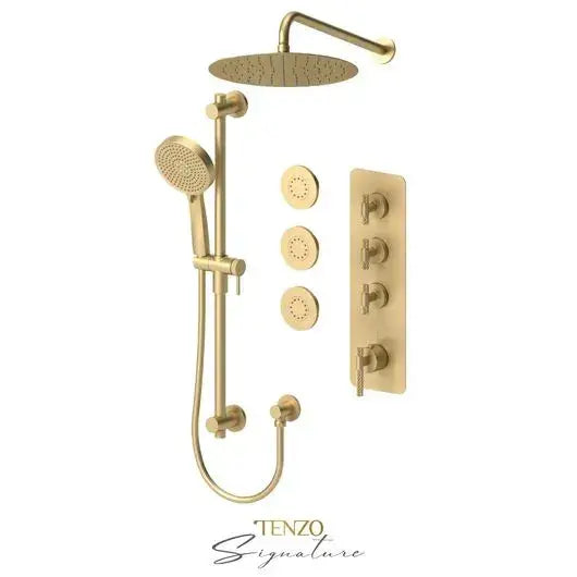 Tenzo Bellacio Extenza kit 3 functions thermostatic - BET43-571112-C
