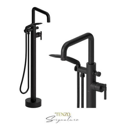 Tenzo Bellacio-F Freestanding Tub Filler Faucet BE52-F - Plumbing Market