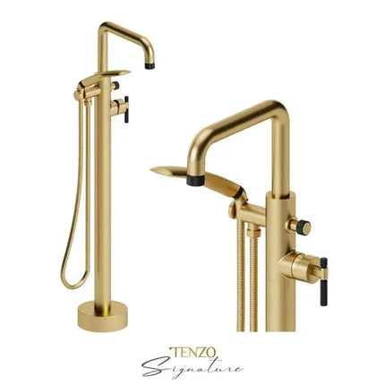 Tenzo Bellacio-F Freestanding Tub Filler Faucet BE52-F - Plumbing Market