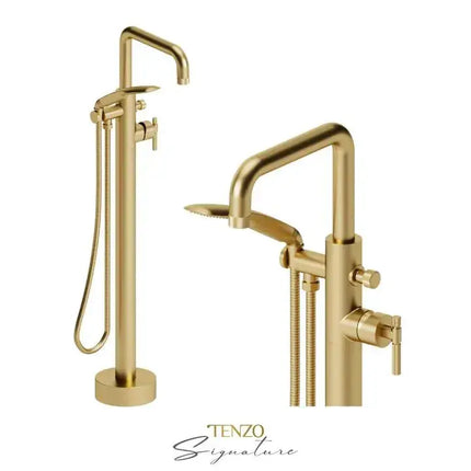 Tenzo Bellacio-F Freestanding Tub Filler Faucet BE52-F - Plumbing Market