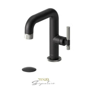 Tenzo Bellacio F Single Hole Bathroom Faucet with Drain - Plumbing Market