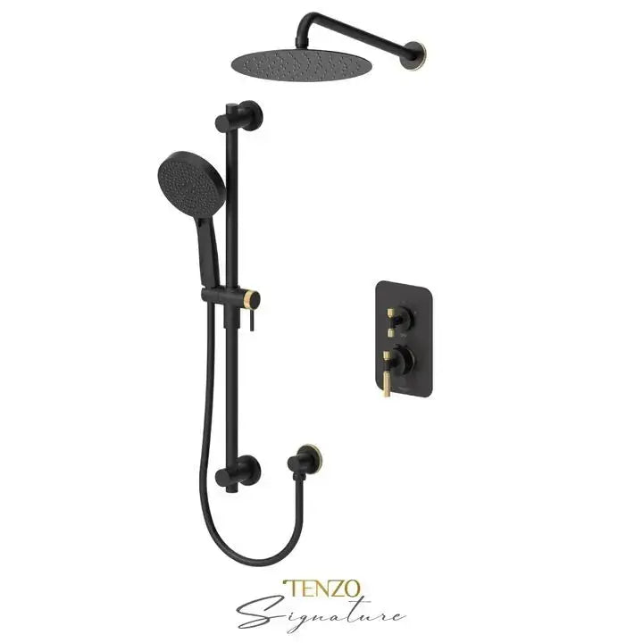 Tenzo Bellacio F Thermostatic 2 Function Shower Faucet BET32-20111-F - Plumbing Market