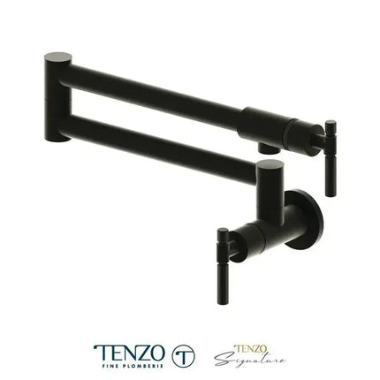 Tenzo Bellacio-F Wall Mount Pot Filler Lever Handles BE160-F - Plumbing Market