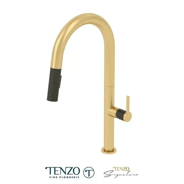 Tenzo CALOZY Kitchen Faucet With Pull Out Spray CA130 - Plumbing Market