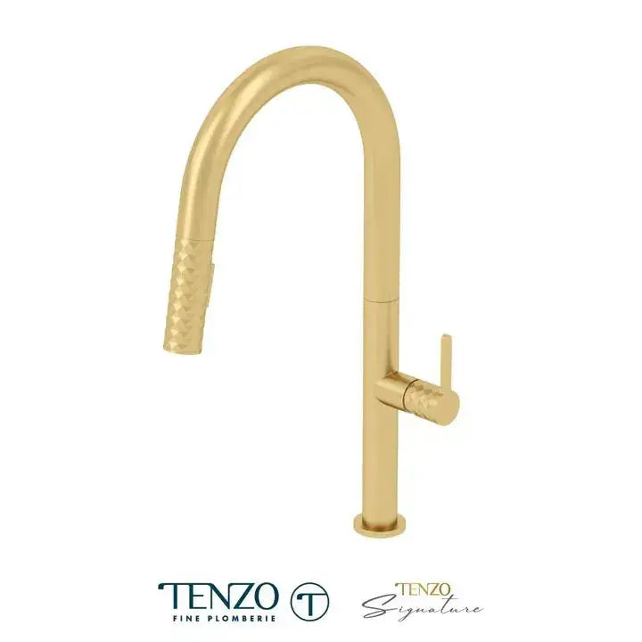 Tenzo CALOZY Kitchen Faucet With Pull Out Spray CA130 - Plumbing Market
