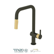 Tenzo CALOZY U-Spout Kitchen Faucet With Pull Out Spray - Plumbing Market