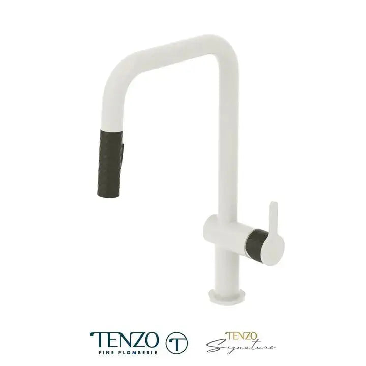 Tenzo CALOZY U-Spout Kitchen Faucet With Pull Out Spray - Plumbing Market