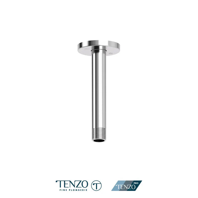 Tenzo Ceiling Shower Arm Round 15cm (6") SA-709-06 - Plumbing Market