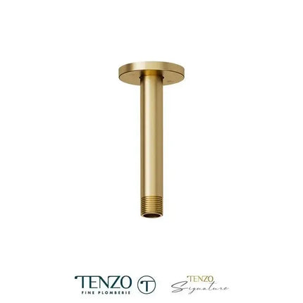 Tenzo Ceiling Shower Arm Round 15cm (6") SA-709-06 - Plumbing Market