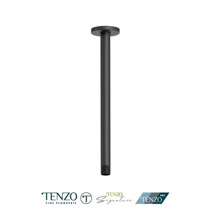 Tenzo Ceiling Shower Arm round 30.5cm (12") SA-709-12 - Plumbing Market