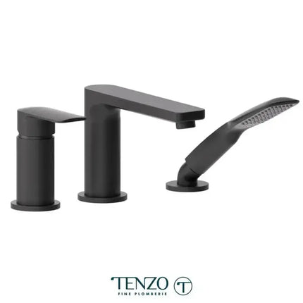Tenzo Delano 3 Pieces Pressure Balanced Deck Mount Tub Filler - Plumbing Market